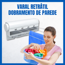 Estendal Retrátil De Parede Dobrável