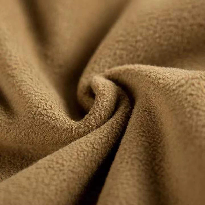 Men’s Tactical Windproof Fleece Jumper with High Neck Half-Zip Design