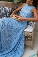 Women's Sleeveless Top and Wide-Leg Pants Set