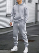 Men's 2-Piece Tracksuit Co-ord with Hoodie Sweatshirt and Joggers