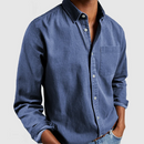 Men's Classic Casual Shirt with Button Placket