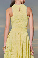 Women's Sleeveless Top and Wide-Leg Pants Set