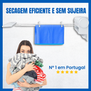 Estendal Retrátil De Parede Dobrável