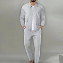 Men's 2-Piece Tracksuit Co-ord with Lightweight Zip Jacket and Joggers