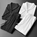 Men's Lightweight Polo Shirt and Pants Set