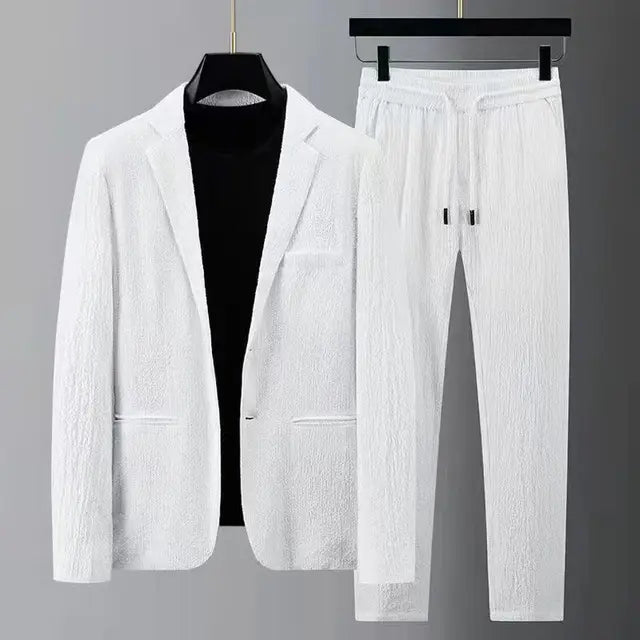 Men's Sophisticated Blazer and Pants Set