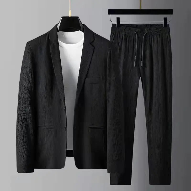 Men's Sophisticated Blazer and Pants Set