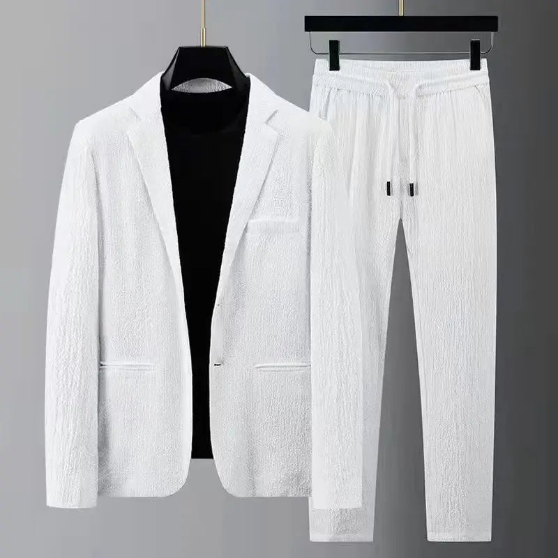 Men's Sophisticated Blazer and Pants Set