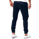 Men's Cargo Trousers Slim Fit Multi-Pocket Casual Jogger Style
