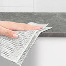 Pack 10x Panos de limpeza duplo de aço inoxidável