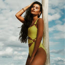 Women's Cut-Out Backless Bikini Set