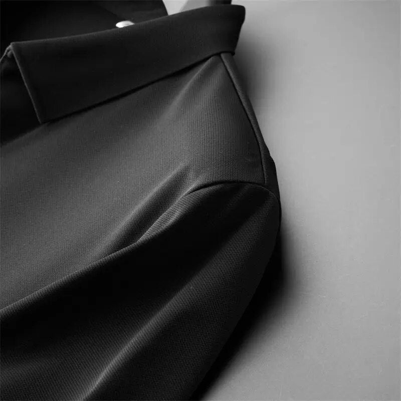 Men's Short-Sleeve Shirt and Tapered Pants Set