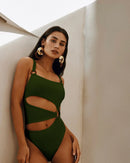 Women's Cut-Out Backless Bikini Set