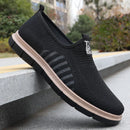 Men's Lightweight Mesh Slip-On Sneakers with Flexible Sole Design