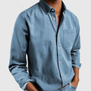 Men's Classic Casual Shirt with Button Placket