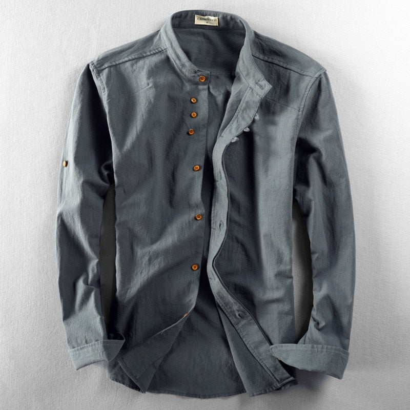 Japanese-Inspired Elegant Shirt for Men