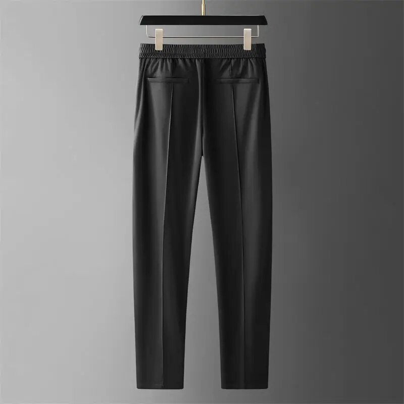 Men's Short-Sleeve Shirt and Tapered Pants Set