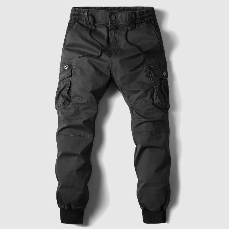 Men's Cargo Trousers Tactical Multi-Pocket Jogger Style Fit