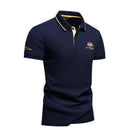 Men's Classic Polo Shirt with Embroidered Logo