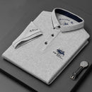 Men's Classic Polo Shirt with Embroidered Logo