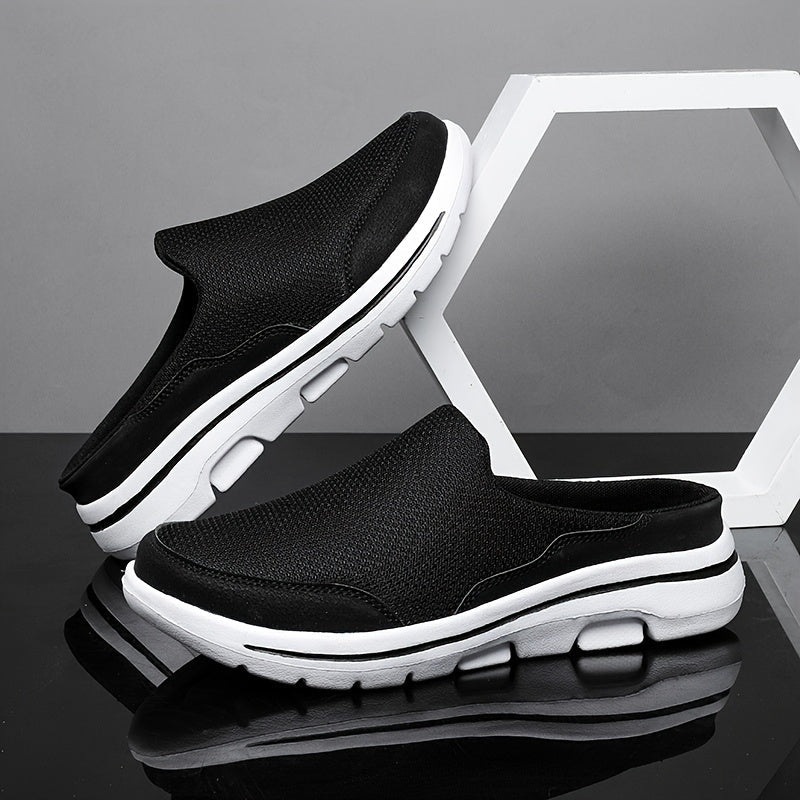 Men's Orthopedic Slip-On Walking Shoes with Mesh Upper