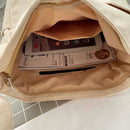 Women's Casual Multi-Pocket Shoulder Bag with Adjustable Strap