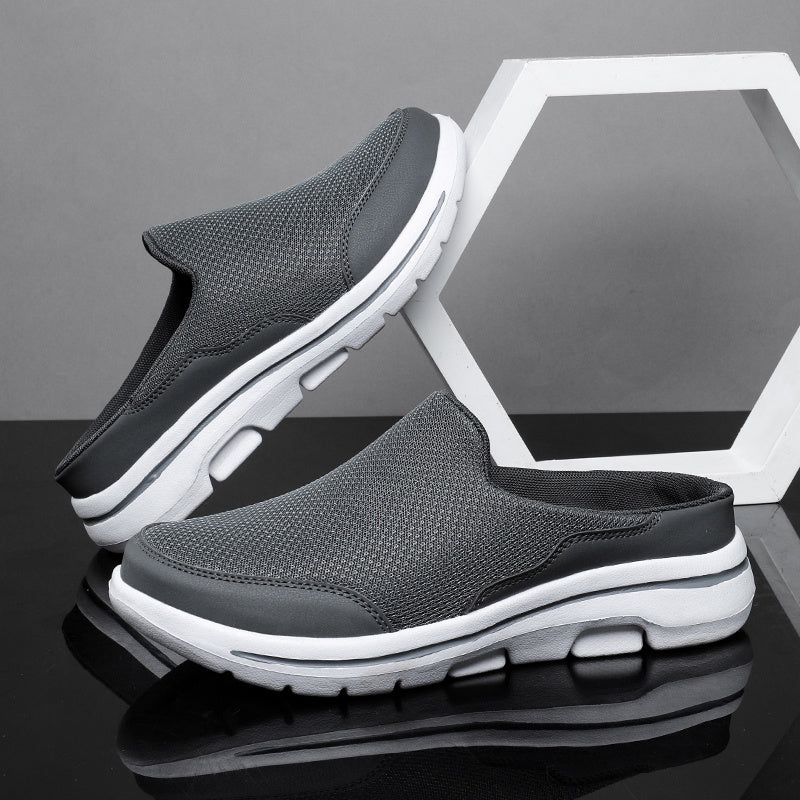 Men's Orthopedic Slip-On Walking Shoes with Mesh Upper