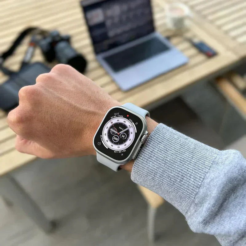 Relógio Inteligente + Auriculares Pro + 2 Pulseiras - WatchUltra™