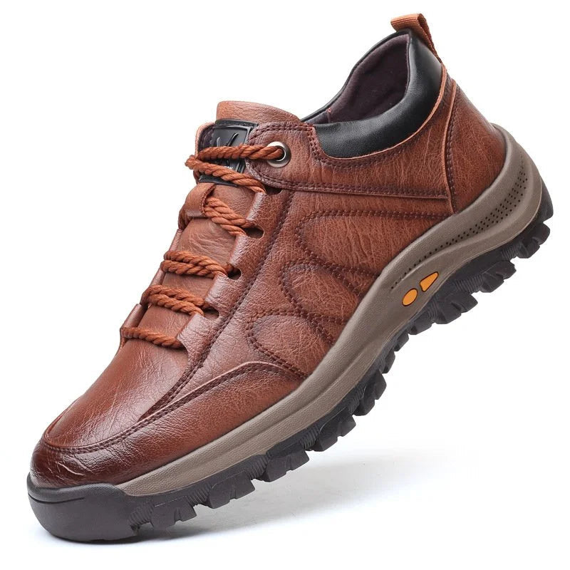 Men's Orthopedic Lace-Up Casual Shoes with Supportive Sole