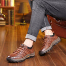Men's Orthopedic Lace-Up Casual Shoes with Supportive Sole