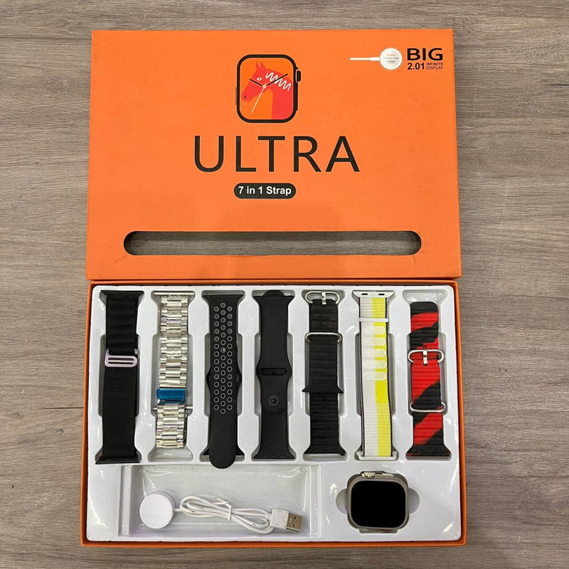 Smartwatch Pulsera 7 em 1 – Tecnologia, Estilo e Funcionalidade Num Só Dispositivo