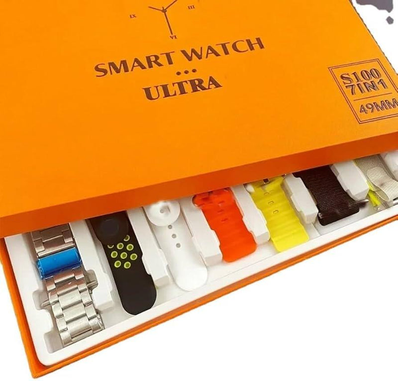 Smartwatch Pulsera 7 em 1 – Tecnologia, Estilo e Funcionalidade Num Só Dispositivo