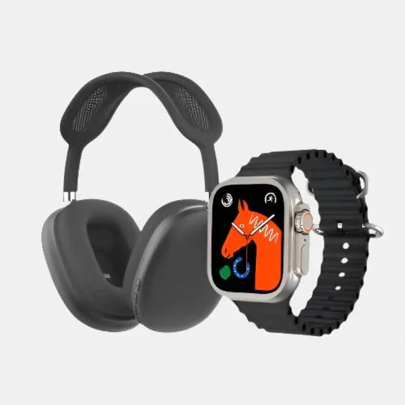 SMART WATCH + AURICULARES P9-PRO