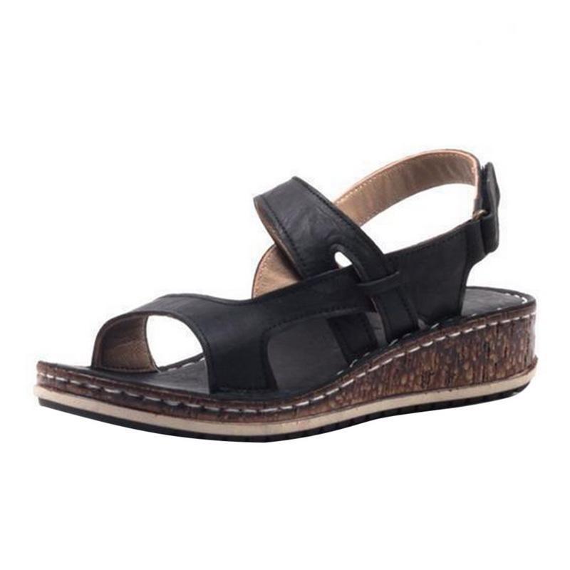 Women's Orthopedic Summer Sandals with Adjustable Straps and Grip Sole