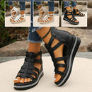 Elegant Rhinestone Wedge Sandals for Women
