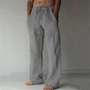 Men's Relaxed Fit Drawstring Pants with Side Pockets