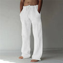 Men's Relaxed Fit Drawstring Pants with Side Pockets